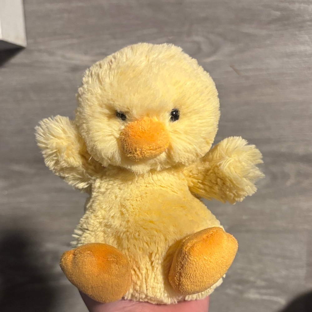 RARE AUTHENTIC Jellycat poppet duck